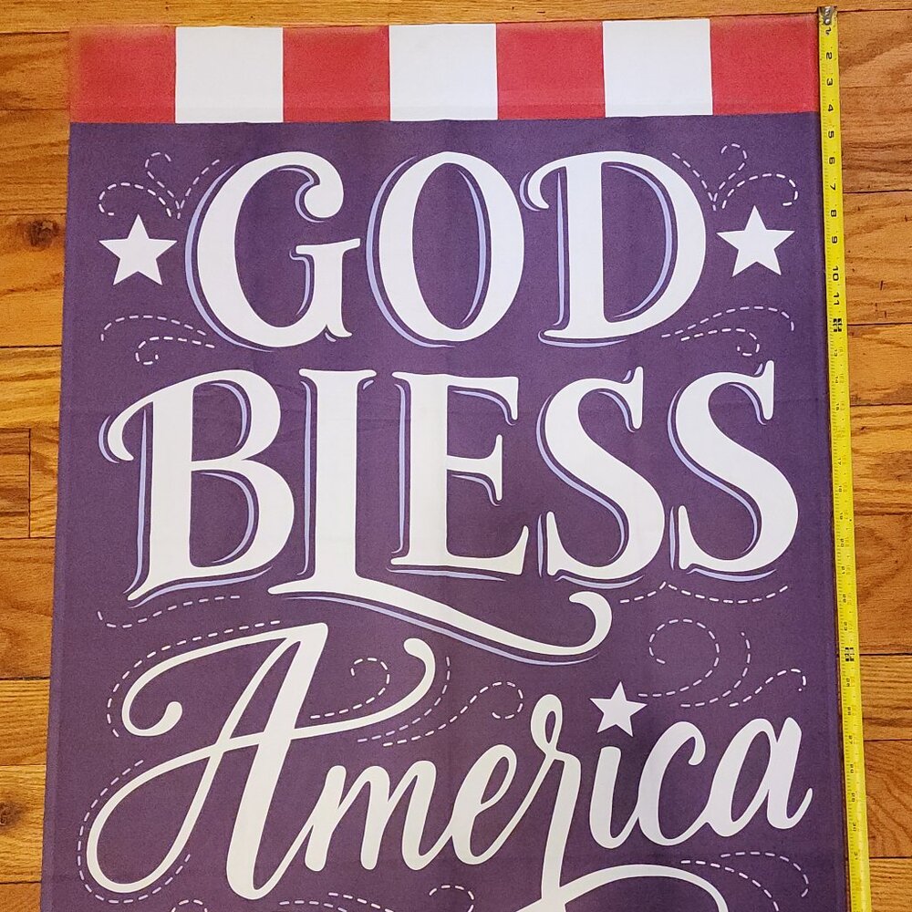 Assortment of 8 House/Garden/Yard Flags - Varity of Political & Patriotic - Picture 2 of 16